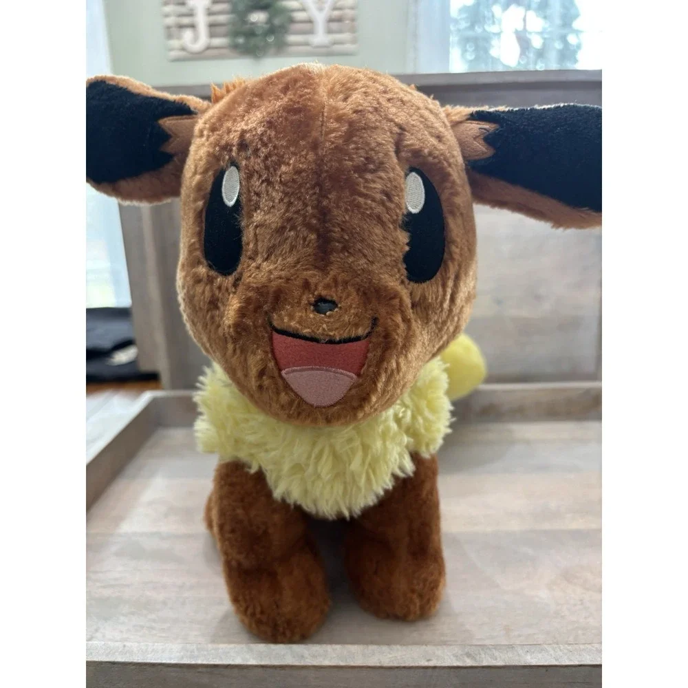 Build A Bear Pokemon Eevee Brown Yellow Stuffed Animal Plush Toy 16